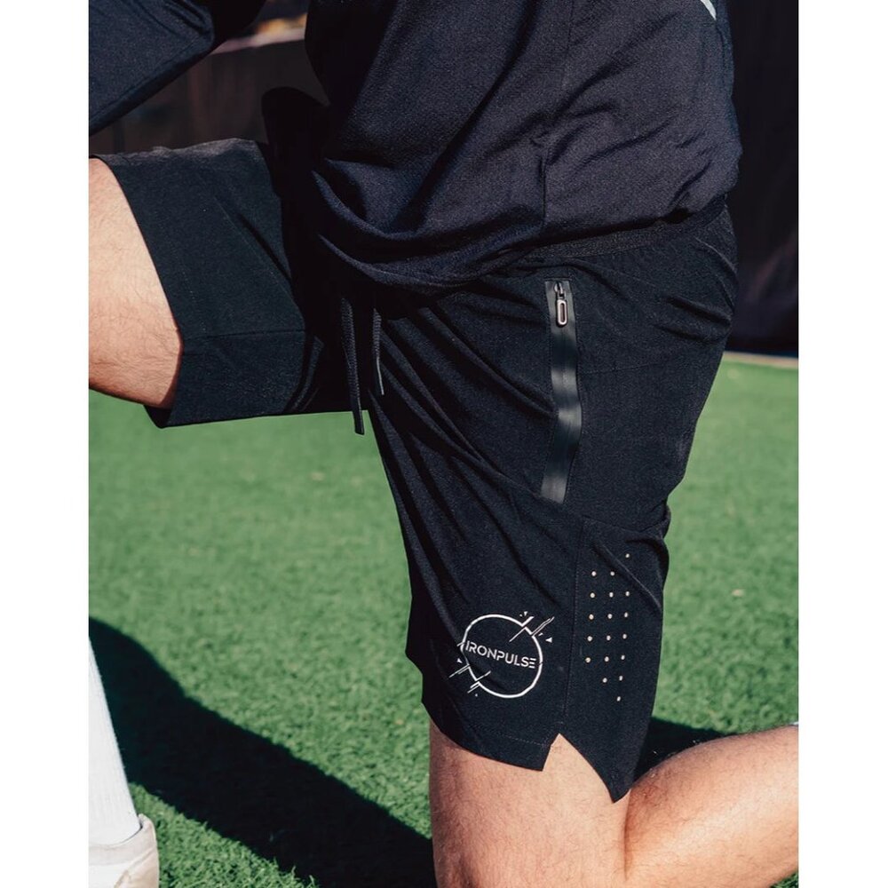 Iron Pulse Men's Black Tactical Shorts *Final Sale*